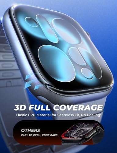 MAGIC JOHN 2 Pack for Apple Watch 46MM Series 11/Series 10 Screen Protector - size: 46MM