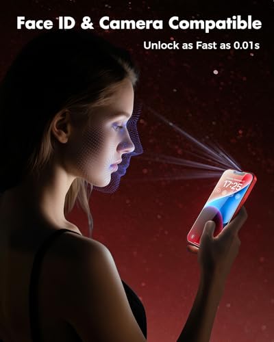 UNBREAKcable 2PCS Screen Protector for iPhone 14 Plus - 1 Privacy Tempered Glass+ 1 Clear Glass Double Shatterproof [Installation Frame] [9H Hardness] [Case Friendly] Anti-Scratch iPhone 6.7 inch - size: iPhone 14 Plus
