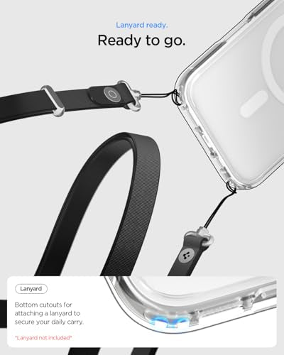 Spigen for iPhone 17 Case, Ultra Hybrid MagFit [TPU Covered Camera Control] [Anti-Yellowing] [Compatible with Magsafe] - Clear - color: Clear, size: iPhone 17