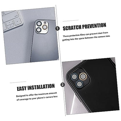 balacoo 4pcs Lens Protective Film for Camera Lens Guards Scratch-resistant and Wear-resistant Easy to Install Compatible