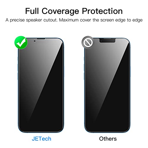 JETech Privacy Screen Protector for iPhone 13 mini, 2-Pack - size: iPhone 13 mini