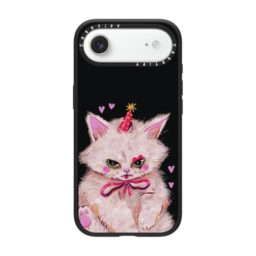 CASETiFY for iPhone Air Case - Impact Compatible with MagSafe | 8.2 ft. 4x Military Grade Drop Protection | CLOWN KITTY | Matte Black - color: CLOWN KITTY, size: iPhone Air (6.5")
