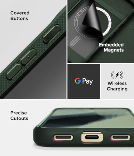 Ringke for Google Pixel 11 Pro Case [Onyx Magnetic Dark Green] - color: Magnetic Dark Green, size: Pixel 11 Pro