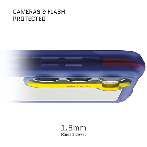 Ghostek Covert Galaxy S23 Plus Case Clear with Military Grade Shockproof Protection, Non-Slip Grip, Protective Silicone Phone Cover Designed for 2023 Galaxy S23+ (6.6") (Blue) - color: Blue [Limited], size: Galaxy S23 Plus