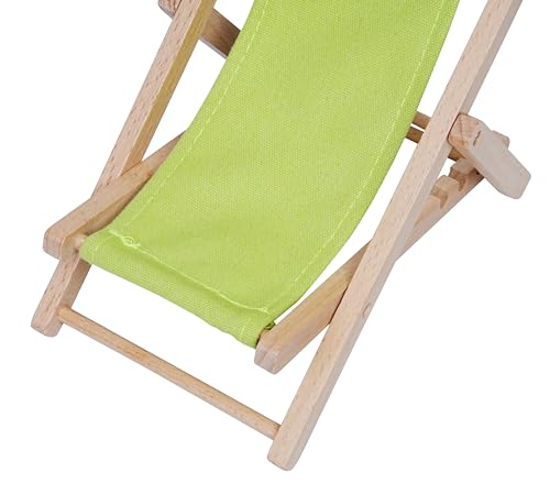 Foldable Wooden Cell Phone Stand, Phone Holder for Desk - color: Green
