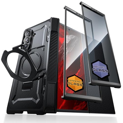 SUPCASE for Galaxy Z Trifold Case with Built-in Kickstand, Black - size: Galaxy Z Trifold