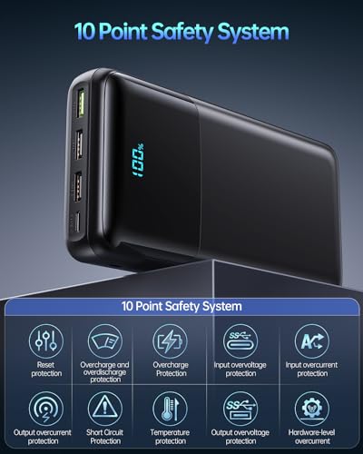 Portable Charger Power Bank 50000mAh, PD 30W and QC 4.0 Fast Charging