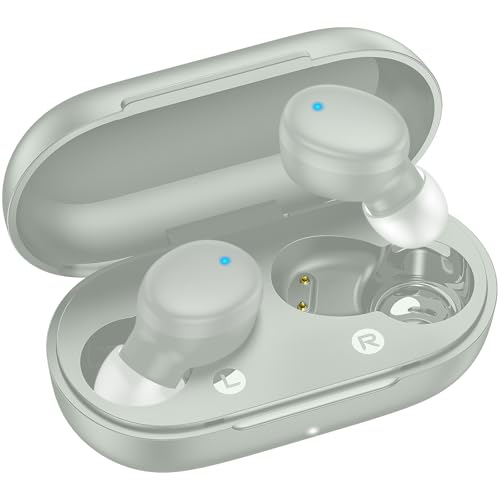 kurdene Wireless Earbuds Bluetooth 5.3 Light Weight in Ear Headphones - color: Light Blue