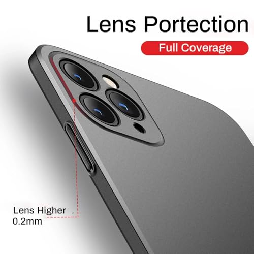Casechics Compatible with iPhone Case,Luxury Matte Hard PC Slim Fit Ultra Thin Lightweight Camera Lens Protection Soft Shockproof Cover Phone Case (Green, iPhone 15) - color: Green, size: iPhone 15