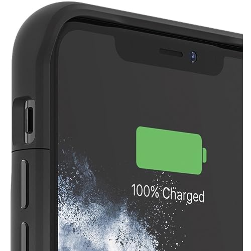 mophie 401004407 Juice Pack Access - Ultra-Slim Wireless Charging Battery Case - Made for Apple iPhone 11 Pro Max - Black - color: Black