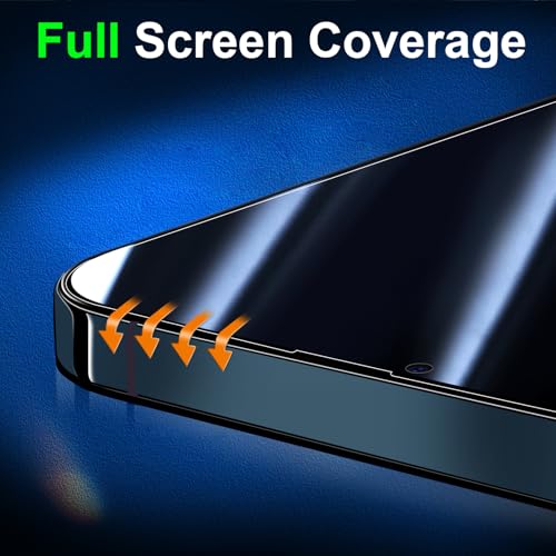 1 Pack for iPhone 13 Pro Privacy Screen Protector, Anti Spy Private Tempered Glass Film, 9H Hardness, Case Friendly - size: iPhone 13 Pro 6.1 Inch