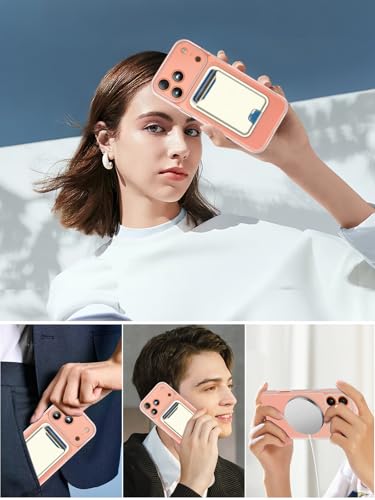 TopMade for iPhone 17 Pro Max Case with Mag-Safe Wallet, 4 Cards Holder - color: White, size: iPhone 17 Pro Max