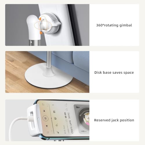 OATSBASF Heavy-Duty iPad Stand Floor 65" Height-Adjustable Tablet Holder