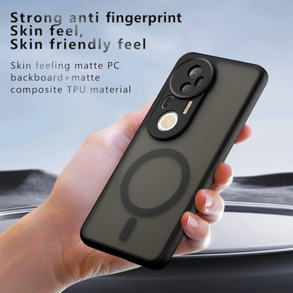 Compatible with Realme GT7 Pro Case Cover,Compatible with MagSafe,Compatible with Realme GT 7 Pro RMX5011 Built-in Magnetic Anti-Shock Cell Phone Case Black - size: Compatible with Realme GT7 Pro