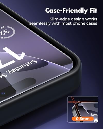 UNBREAKcable iPhone 16 Pro Screen Protector & Camera Lens Protector - size: iPhone 16 Pro