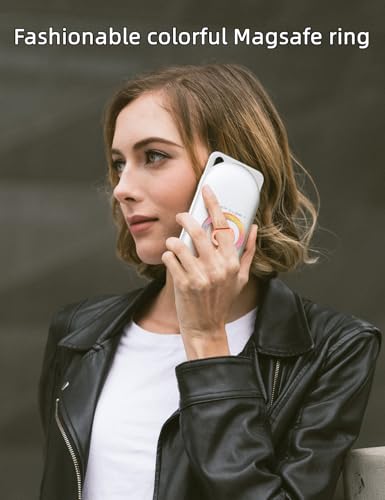Mindsky Magnetic Phone Ring Holder,Fashoin Color Magnetic Phone Grip for iPhone 17/16 /15/14/13/ 12series/Android (One Ring)