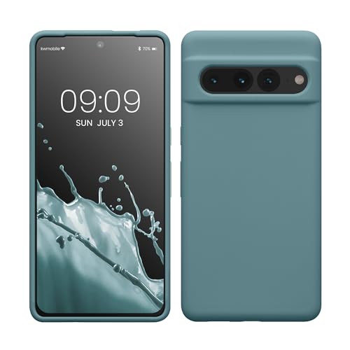 kwmobile Case Compatible with Google Pixel 7 Pro Case - TPU Silicone Phone Cover with Soft Finish - Antique Stone - color: Antique Stone, size: Pixel 7 Pro