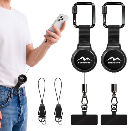 Anti-Theft Phone Tether, Black (2 Pack) - color: Black-2 Pack