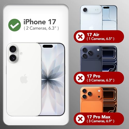 GONEZ Magnetic for iPhone 17 Case, Silicone Cover Stone - color: A-Stone, size: Iphone 17