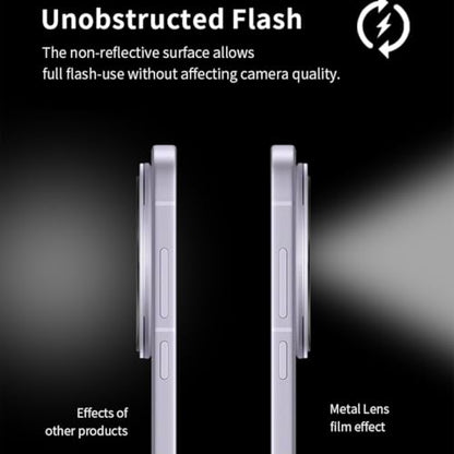 Aluminum Camera Lens Protectors Antiscratch Shockproof Cover for Select Model Phone Camera Protections - color: For vivo X200 Pro