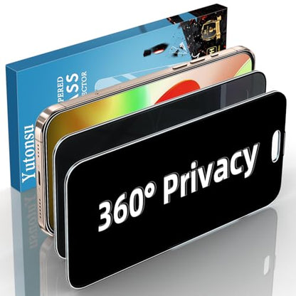 360 Degree Privacy Screen Protector for iPhone 16 Pro Max 6.9-Inch - size: iPhone 16 Pro Max