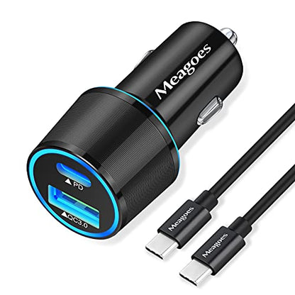 67.5W Car Charger USB C Super Fast Charge for iPhone 18 Pro Max/17/Android - color: Black, size: 3.3 ft