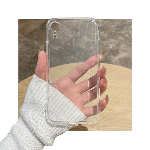 Clear Case for iPhone XR case.Soft Phone Cover Slim Light Full Protection Shockproof(Clear, for iPhoneXR) - size: For iPhoneXR