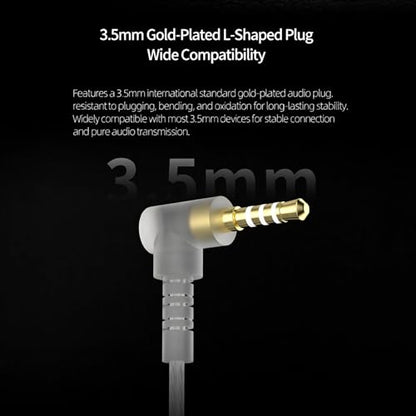 2026 Latest KZ ZST PRO X in Ear Monitor Headphones, 1BA 1DD Hybrid Driver Wired Gaming Earbuds, Deep Bass Sound Wired Ear Buds, HiFi IEM for Gaming Music Singer Musician Drummer (Without mic, Silver) - color: Silver, style: without mic