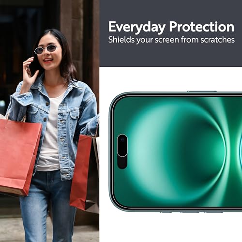 ArmorSuit 2 Pack Paper-Feel Texture Screen Protector for iPhone 16 Case Friendly MilitaryShield Matte Film - Made in USA - size: iPhone 16 6.1" Matte
