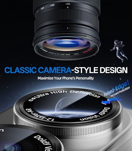 HelloDeere for Samsung Galaxy S26 Ultra Camera Lens Protector, Military-Grade 9H+ Tempered Glass with AR Optical Tech HD Anti-Glare Anti-Scratch Metal Individual Ring Easy Install Case Friendly,Silver - color: S26 Ultra (Silver)