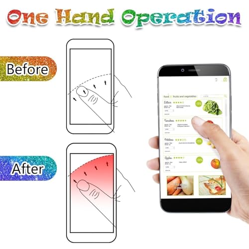 Honoson 9 Pcs Cell Phone Grip Holder Collapsible Holder, Nebula - color: Nebula