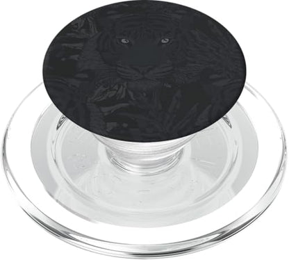 Black Tiger PopSockets PopGrip for MagSafe - style: Magnetic PopGrip