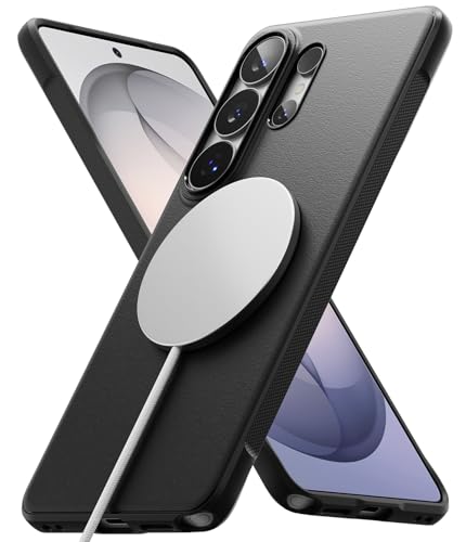 Ringke Onyx for Samsung Galaxy S26 Ultra Case [Compatible with MagSafe] Oil & Dirt Resistant, Enhanced Camera Lens Protection, Comfortable Grip, Non-Slip, Lightweight Cover - Magnetic Black - color: Magnetic Black, size: Galaxy S26 Ultra