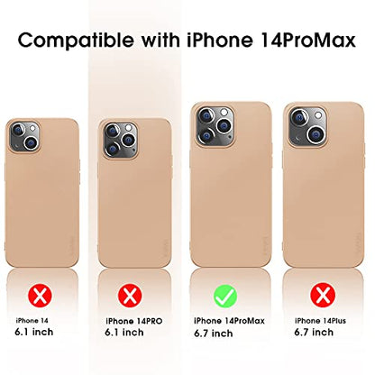 X-level Compatible iPhone 14 Pro max Case Slim Fit Ultra-Thin [Guardian Series] Soft TPU Matte Finish Coating Phone Cases Lightweight Anti-Scratch Back Cover Grip 6.7" (2022)-Gold - color: Gold, size: iPhone 14 Pro Max
