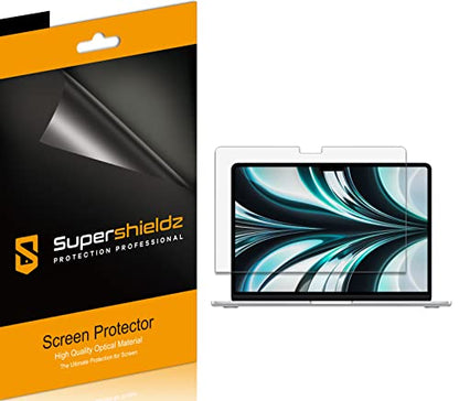 Supershieldz (3 Pack) Anti-Glare (Matte) Screen Protector Designed for New MacBook Air 13.6 inch (M5/M4/M3/M2 Chip, 2022-2026)
