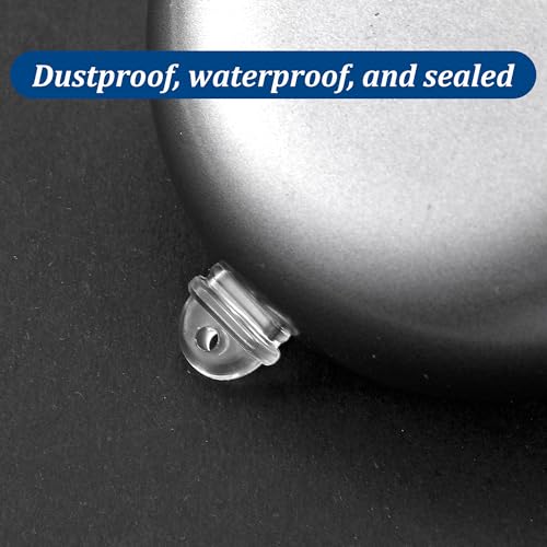 50 Pcs White Anti Dust Silicone Type C Charging Port, Dust Plug Set