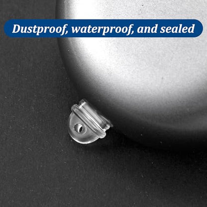 50 Pcs White Anti Dust Silicone Type C Charging Port, Dust Plug Set