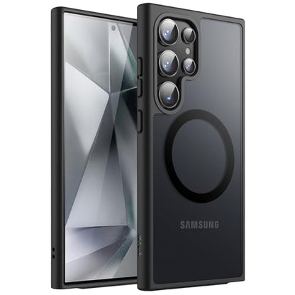 JETech Magnetic Case for Samsung Galaxy S24 Ultra, Black - color: Black, size: Galaxy S24 Ultra