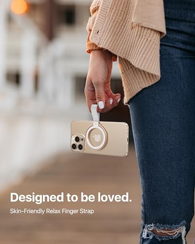 andobil [2026 Unrivaled Stability] Magnetic Phone Grip Holder for MagSafe - color: Rose Gold