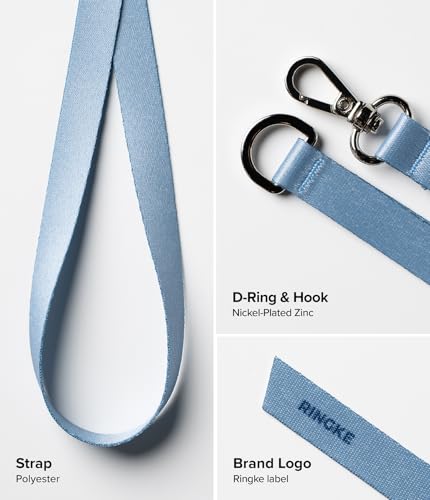 Ringke Phone Grip [D Ring Hand Hook Band Strap Urban Blue] - color: Urban Blue