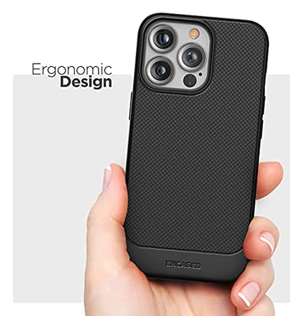 Encased Thin Armor Designed for iPhone 13 Pro Max Belt Clip Case, Slim Fit Phone Case with Holster (iPhone 13 Pro Max) - size: iPhone 13 Pro Max