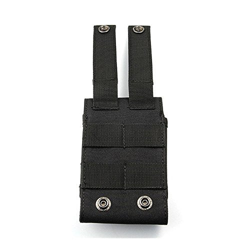 Tactical MOLLE Smartphone Holster, Universal Army Mobile Phone Belt Pouch EDC Security Pack Carry Accessory Kit Blowout Pouch Belt Loops Waist Bag Case for iPhone SE 5S Samsung Galaxy S4 mini - color: #A (Small)
