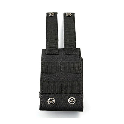Tactical MOLLE Smartphone Holster, Universal Army Mobile Phone Belt Pouch EDC Security Pack Carry Accessory Kit Blowout Pouch Belt Loops Waist Bag Case for iPhone SE 5S Samsung Galaxy S4 mini - color: #A (Small)