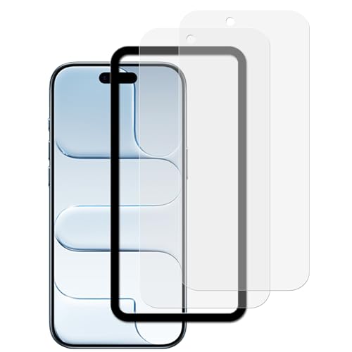 Anti Glare Matte Screen Protector For iPhone Air Tempered Glass Anti Fingerprint Film 2-Pack with Easy Alignment Tool