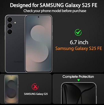 3 Pack TPU Privacy Screen Protector for Samsung Galaxy S25 FE 6.7" - size: Samsung Galaxy S25 FE 5G