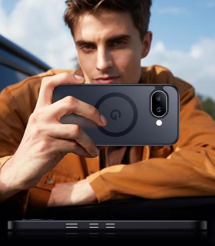 SPIDERCASE Magnetic for Google Pixel 10a Case, Black - color: Black, size: Pixel 10A