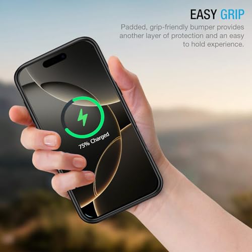 Battery Case for iPhone 16 Pro Max, Enhanced 12000mAh Portable Protective Wireless Charging Case Support Carplay Compatible with iPhone 16 Pro Max (6.9 inch) Rechargeable Battery Charger Cover(Black) - size: iPhone 16 Pro Max