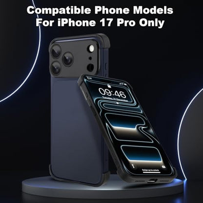 Phone Case Crafted for iPhone 17 Pro.Black - color: Black, size: iPhone 17 Pro