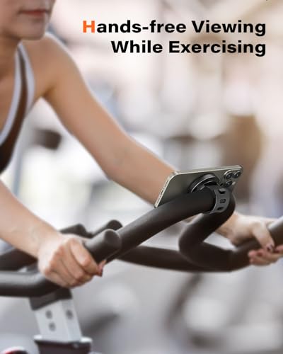 A2C Fitness Phone Mount for MagSafe, 17 N54 Strong Magnet, Adjustable Strap