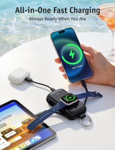 RORRY CharmGo Pro 45W Portable Charger Power Bank 10000mAh Battery Pack - color: Moonstone